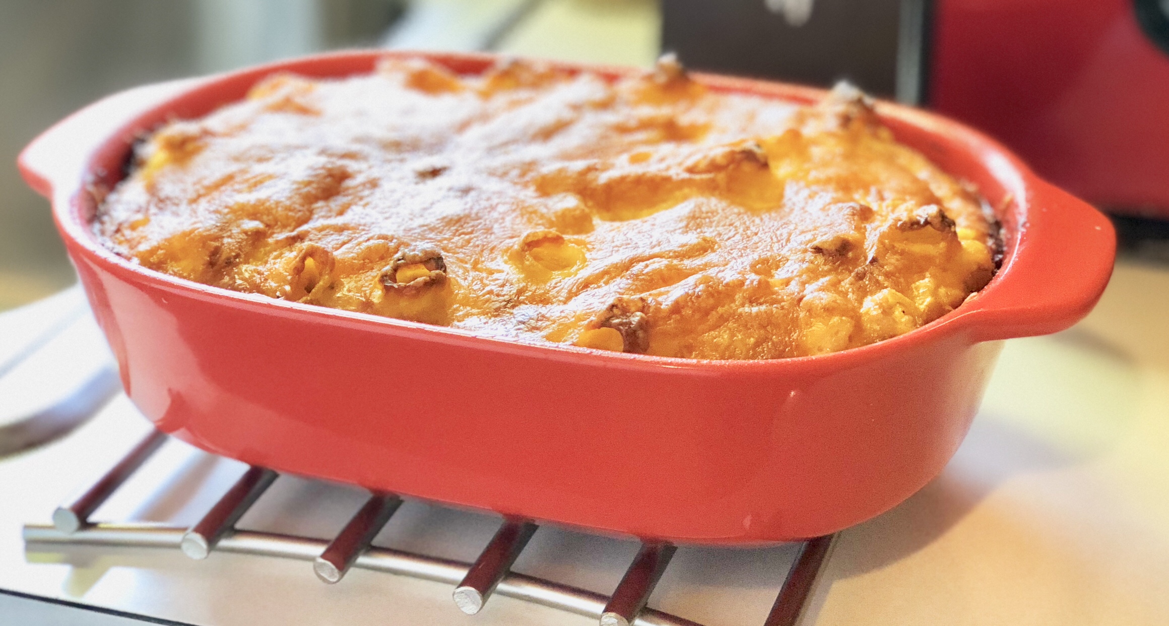 Thumbnail for Caribbean Macaroni Pie! Simply Delicious…